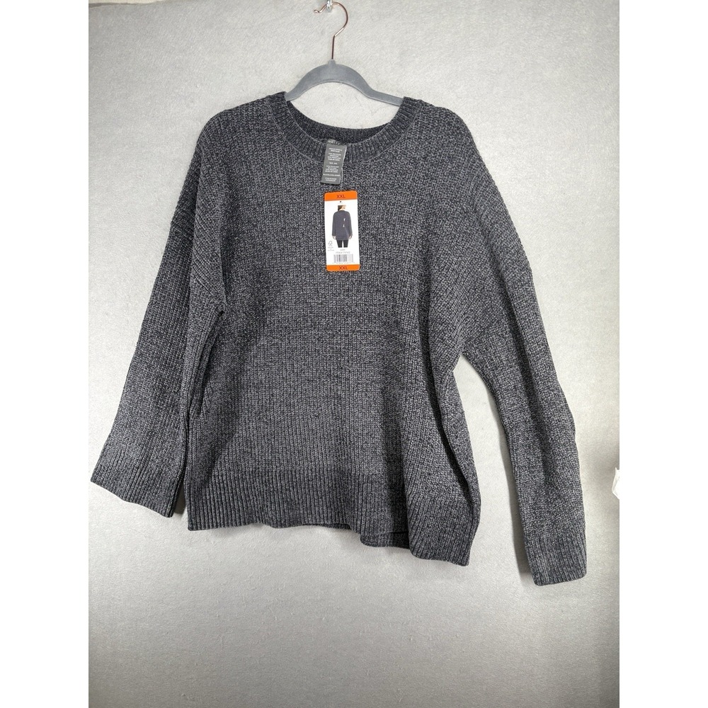 Matty M Ladies' Chenille Crewneck Sweater‎ Size XXL 2XL Pullover New